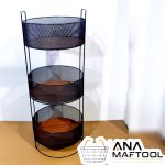 جاپیازی 3 طبقه گرد مدل نازنین